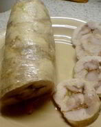 Куриный рулет с желатином