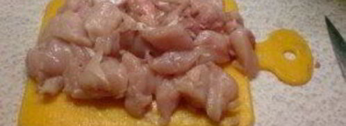 куриный рулет с желатином. Шаг 3