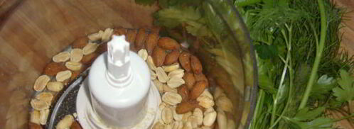 куриные рулеты под манговым соусом с брусками поленты. Шаг 2