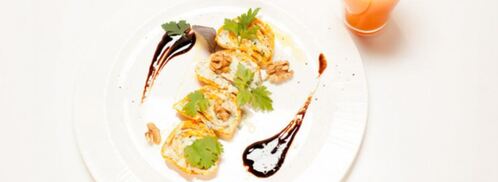 морковный рулет с морковным киселем. Шаг 7