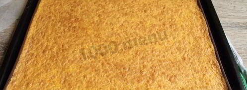 морковный рулет с сыром маскарпоне. Шаг 6