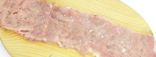 мясной рулет с вяленой клюквой. Шаг 6