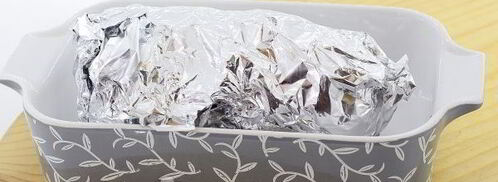 мясной рулет с вяленой клюквой. Шаг 10