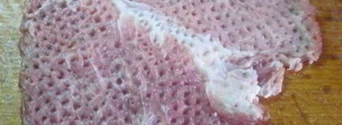 мясные рулетики с грибами. Шаг 2