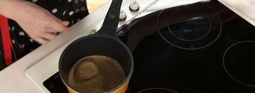 рулет баунти и чай с фруктами. Шаг 6