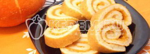 рулет для зомби с тыквой. Шаг 10