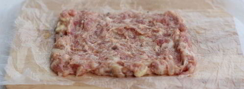 рулет из фарша с рисом. Шаг 4