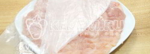 рулет из куриной грудки. Шаг 3