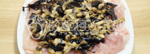 рулет из куриной грудки. Шаг 8