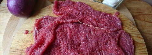 рулет из телячьей отбивной. Шаг 2