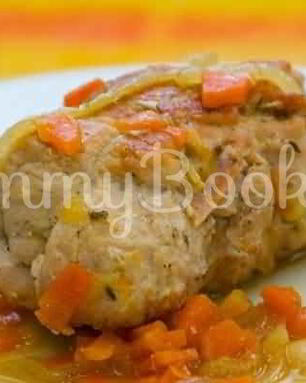 Рулет из телятины по-гречески