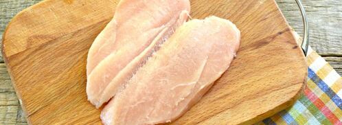 рулет из цесарки с грибами и сыром. Шаг 2