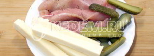 рулет с курицей на рождество. Шаг 2