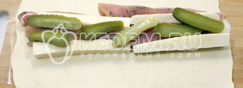 рулет с курицей на рождество. Шаг 3