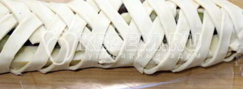 рулет с курицей на рождество. Шаг 5