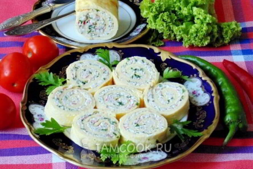 Рецепт рулета яичного