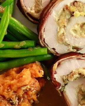 Рулетики из индейки