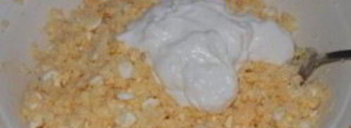 рулетики из ветчины с сырной начинкой. Шаг 2