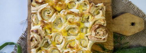 рулетики с фаршем в духовке. Шаг 7