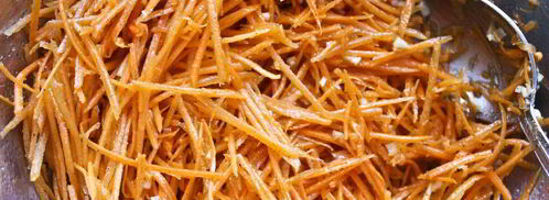 рулетики с морковкой по-корейски. Шаг 5