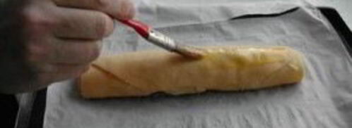 рулетики с сыром и беконом. Шаг 4