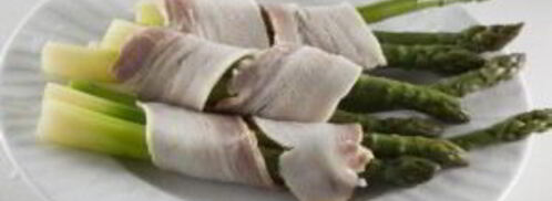 запеченные рулетики из спаржи. Шаг 2