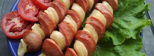 сосиски торнадо. Шаг 8