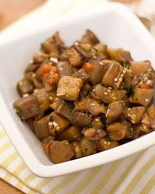 Соте из баклажанов