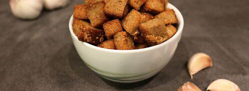 сухарики с чесноком. Шаг 5