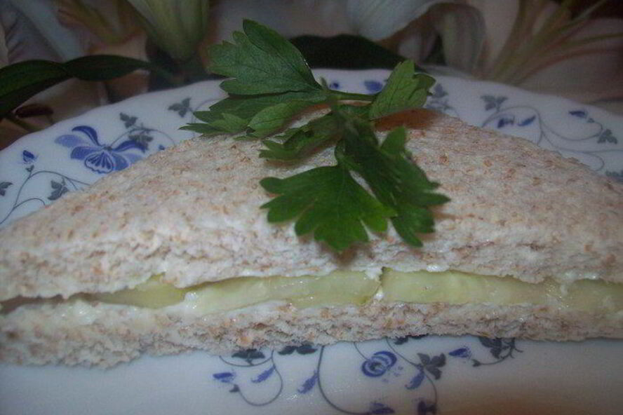 Рецепт английских сэндвичей с огурцом