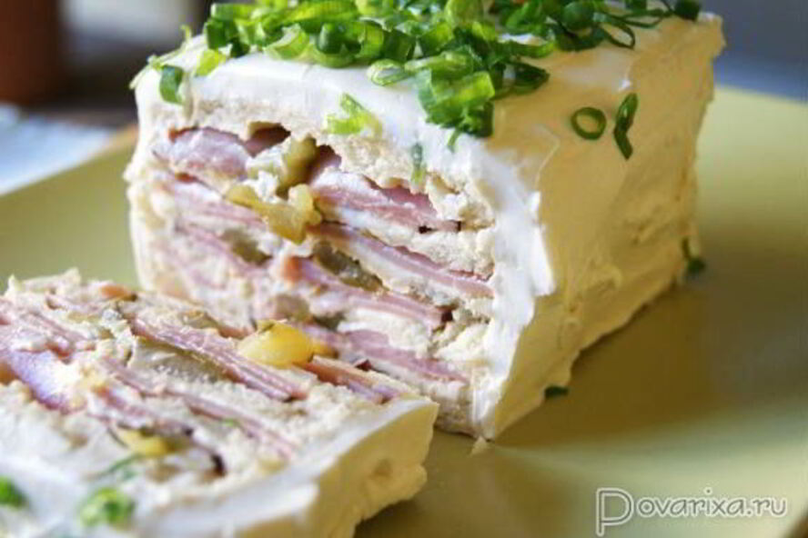 Рецепт большого сэндвича