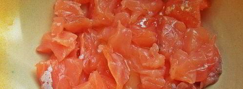 горячий сэндвич с лососем. Шаг 2