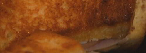 мини-сэндвичи с ветчиной, вялеными помидорами и сыром. Шаг 5