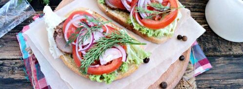 открытый сэндвич. Шаг 6