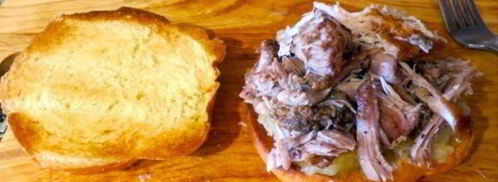 шотландский сэндвич с запеченной свининой. Шаг 4