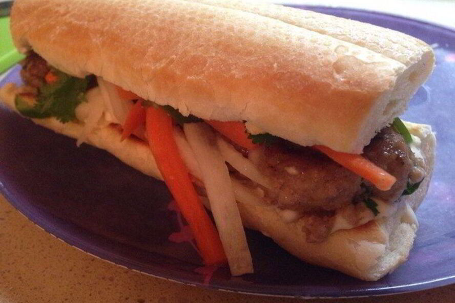 Рецепт сэндвича бан ми с тефтелями