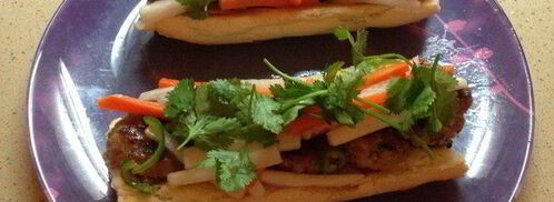 сэндвич бан ми с тефтелями. Шаг 8