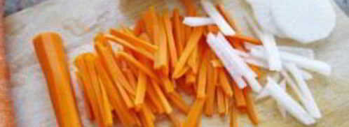 сэндвич бан ми. Шаг 2