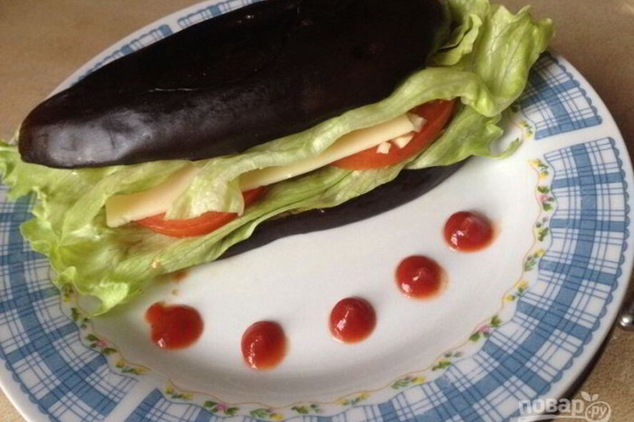 Рецепт сэндвича из баклажана