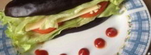 сэндвич из баклажана. Шаг 8