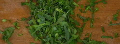 сэндвич с говядиной, грибами и сельдереем. Шаг 6