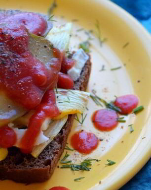 Сэндвич с кабачком