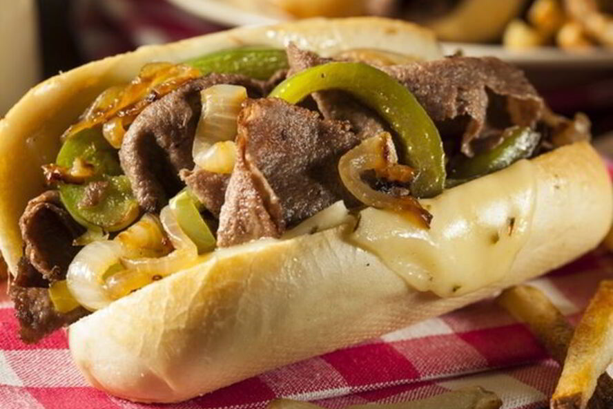 Рецепт сэндвича с мясом ягненка и сыром