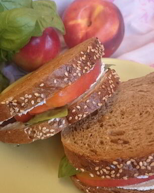 Сэндвич с нектарином