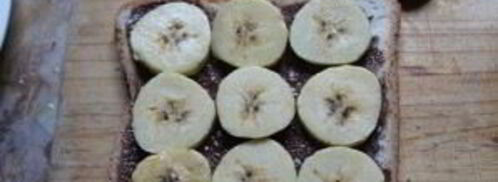 сэндвич с нутеллой и бананом. Шаг 3