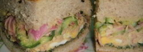 сэндвич с салатом ницца. Шаг 10