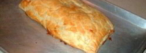 сэндвич с цыпленком, шпинатом и сыром. Шаг 7