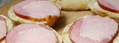 сэндвичи с ананасом и ветчиной. Шаг 2