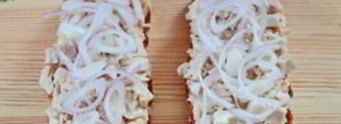 сэндвичи с курицей, редисом и фасолью. Шаг 5