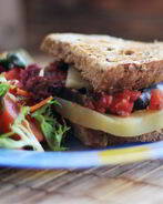 Сэндвичи с осенними овощами